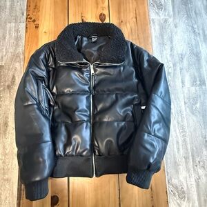 Forever 21 Black Puffer Jacket